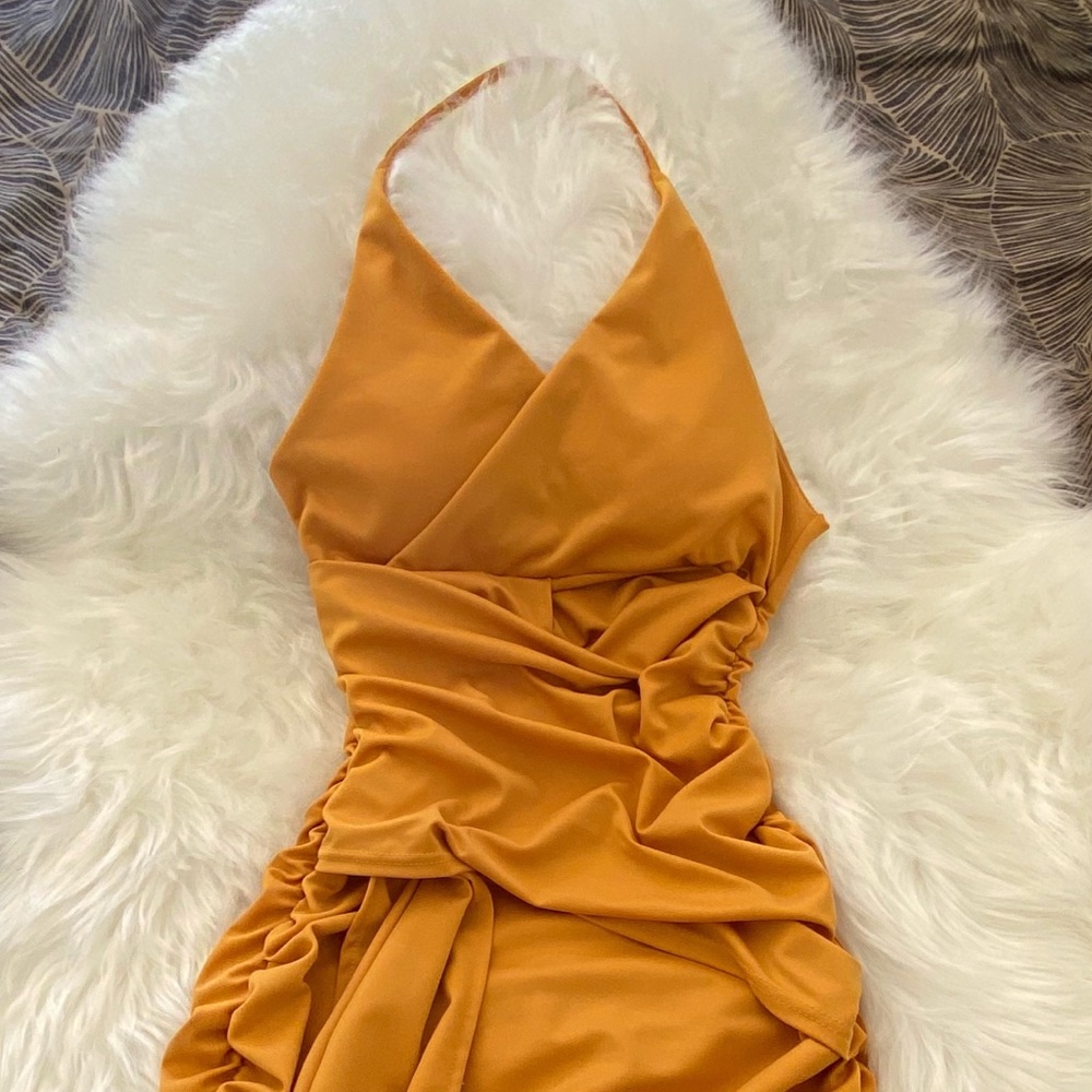 Yellow Mustard Dress